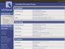 Tablet Screenshot of forums.whirlpool.net.au
